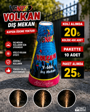 1 Koli Dış Mekan Volkan Kaç Adet